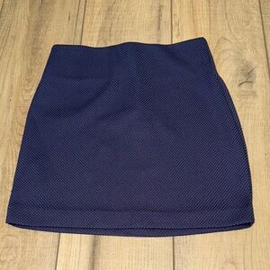 BCBGeneration Blue Mini Pencil Skirt